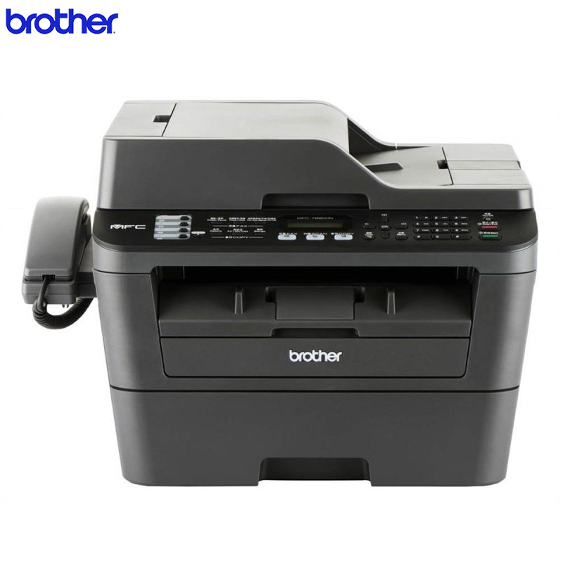 兄弟brothermfc7880dn黑白激光打印机一体机双面打印有线网络打印视频