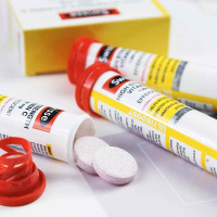 Swisse斯维诗维生素c泡腾片vc片维c高浓度浓缩维他命c1000mg澳洲原装 60片/盒*2盒