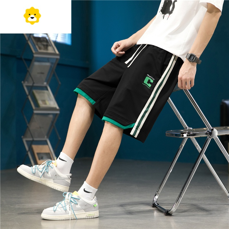 fish basket青少年短裤男孩帅气初中学生大童篮球夏季薄休闲运动过膝