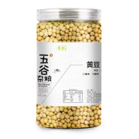 麦丰 黄豆500g/罐装 五谷杂粮 粗粮 国产食品 罐装送礼 大米粥米伴侣