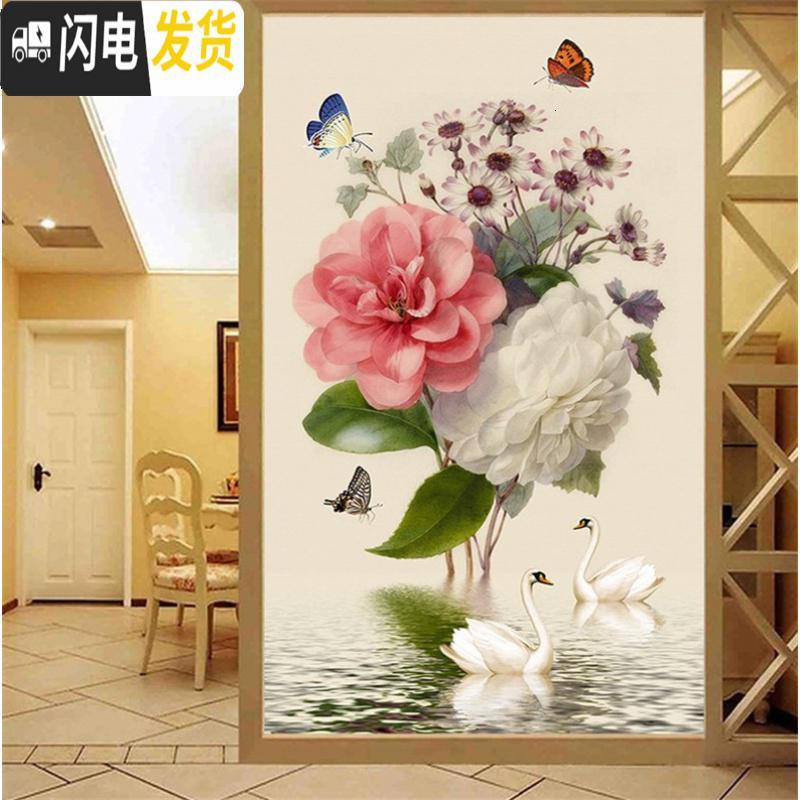 三维工匠5d牡丹花开富贵钻石画满钻客厅现代大幅点贴钻十字绣卧室简约花卉 【满钻钻石画】50*75厘米【全贴更闪亮】