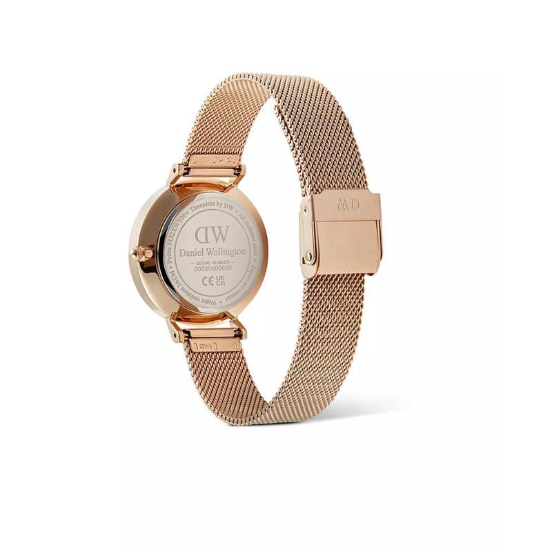 丹尼尔惠灵顿(Daniel Wellington)女款玫瑰金机械表32mm独特月相设计时尚防水腕表礼盒装