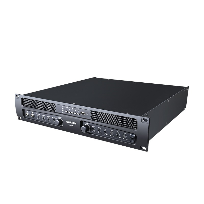 得胜(TAKSTAR)EKA-415 合并式功率放大器 四通道专业功放 专业音频舞台音响演出工程定阻合并功放机