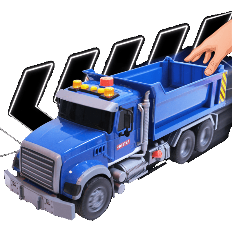 翻斗车玩具大号儿童模型汽车工程车运输大货车大卡车2一5岁男孩三