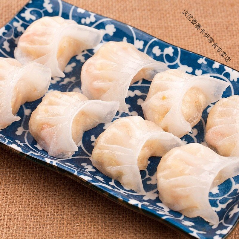 虾饺水晶虾饺皇广式早茶点心港式饺子速冻手工虾仁饺肉馅饺子 尝鲜价(460g/袋/20只)