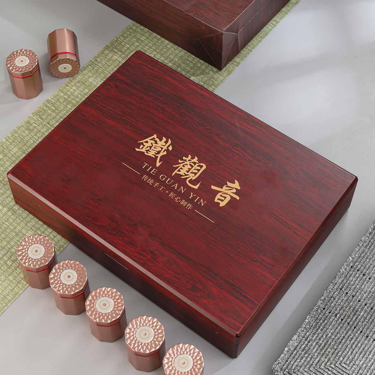源御露铁观音新茶浓香型安溪高山乌龙茶节日礼用茶叶礼盒装500克高清大图