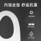 箭牌卫浴(ARROW) 喷射虹吸式马桶 轻奢缓降盖板座便器 上按两段节水陶瓷坐便 连体地排式陶瓷坐便器
