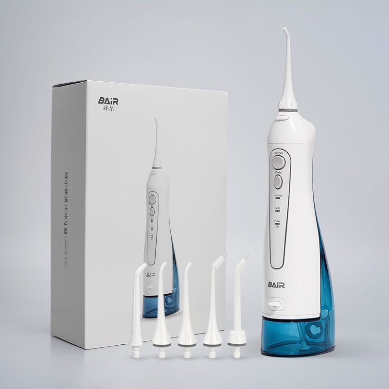 拜尔 /电动冲牙器M3PLUS(配5个喷嘴300ML容量水箱)高清大图