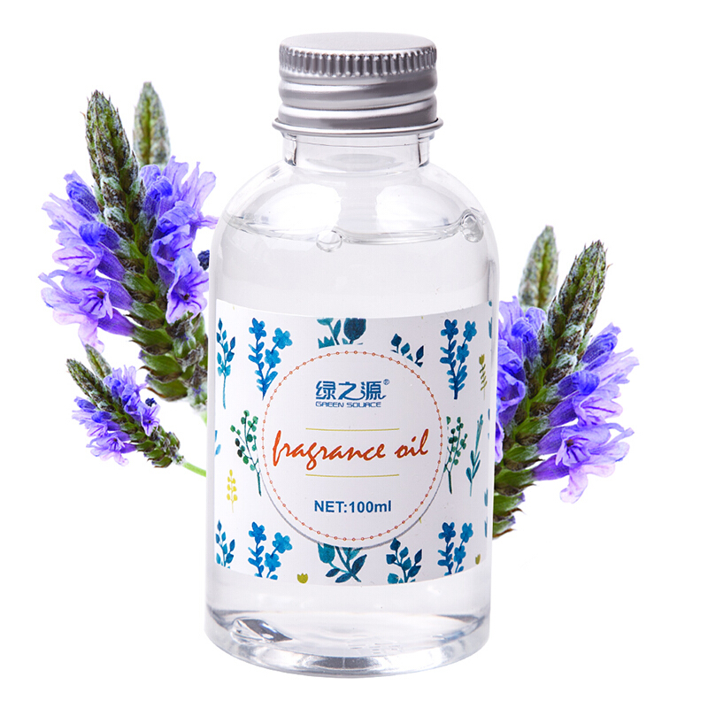 绿之源无火香薰精油补充液100ml 熏香家用卧室内厕所去除异味房间香水藤条瓶(香味随机发)高清大图