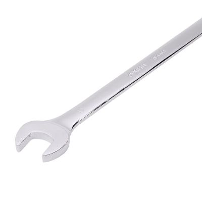 得力DL33141镜面两用扳手41mm铬钒钢(银)(把)