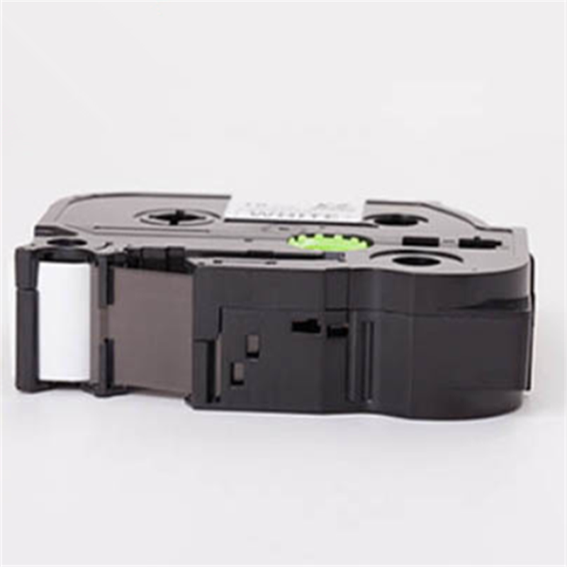 羚翎 LZe-251 适用兄弟标签机 24mm 标签机色带 白底黑字高清大图