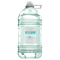 恒大冰泉低钠水 4L*4桶 低钠活矿泉 弱碱性天然矿泉水 整箱装