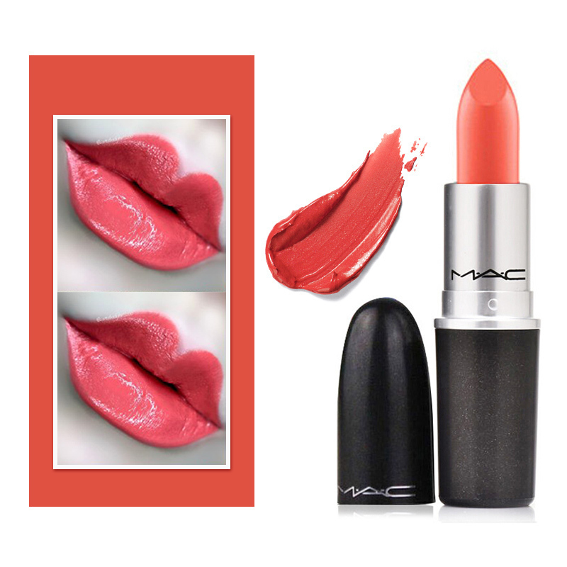 国内专柜版魅可mac脏橘色柔感哑光唇膏3gmarrakesh棕红脏橘尤雾弹口红