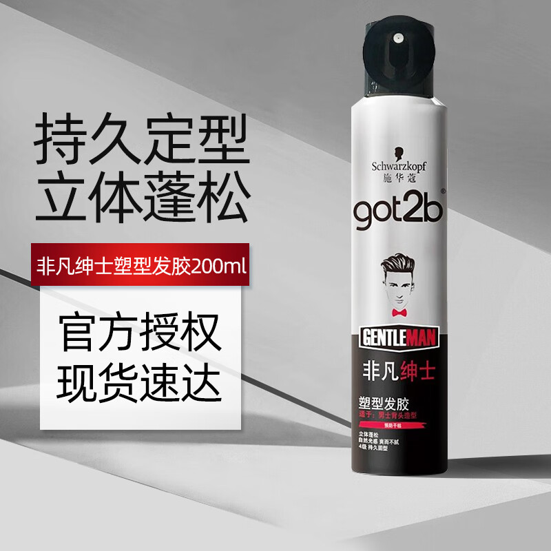 施华蔻(Schwarzkopf) GOT2B非凡绅士塑型发胶200ml