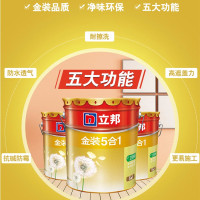 色匠 立邦牌金装净味五合一内墙乳胶漆(18L)