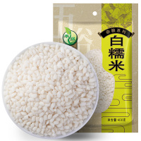 禾煜 白糯米400g/袋 五谷杂粮 粮油 粗粮 江米糯米 粽子原料 禾煜出品