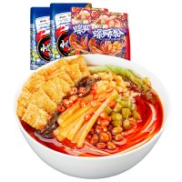 好欢螺螺蛳粉加辣加臭加腐竹400g*2袋+小龙虾味320g*2袋