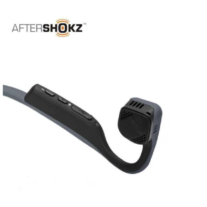 AFTERSHOKZ 韶音 AS600 TITANIUM 骨传导运动蓝牙耳机 无线 耳骨传导耳机骑行 标准版灰色