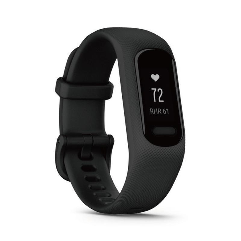 Garmin运动智能手表S黑款触屏心率血氧防水男士健康管理蓝牙GPS助手