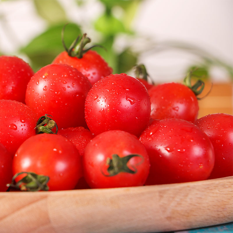 苏宁生鲜展卉海南陵水千禧圣女果小西红柿番茄约500g新鲜水果