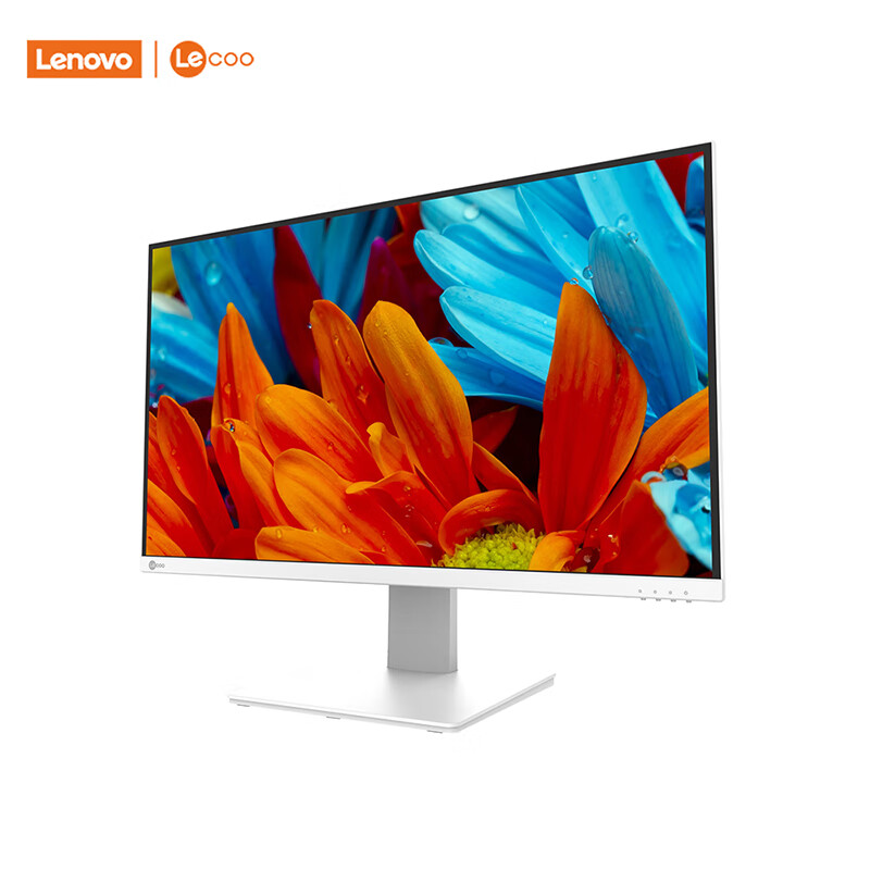 联想(Lenovo) 来酷2888 Lecoo 定制一体台式机电脑27英寸(酷睿i5-12450H 16G 512G Windows11 无线键鼠) 白色 定制高清大图