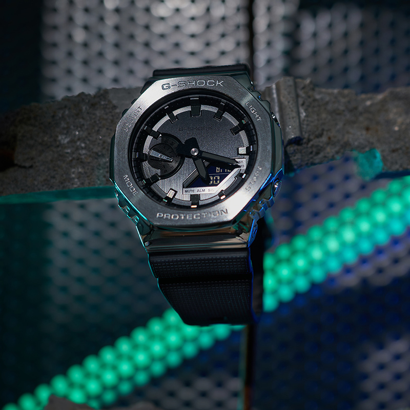 casio旗舰店卡西欧手表男农家八角橡树gshock王鹤棣同款金属八角运动