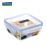 三光云彩(GLASSLOCK)钢化耐热玻璃单品保鲜盒加厚耐摔储物盒密封防漏OCST-165耐230℃烤箱用1650ml