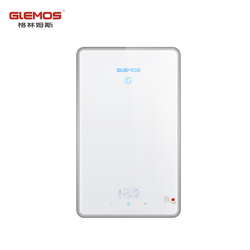 格林姆斯(GLEMOS)WZL9-85即热式电热水器 家用超薄触摸智能恒温免储水 8500W 白色自行安装