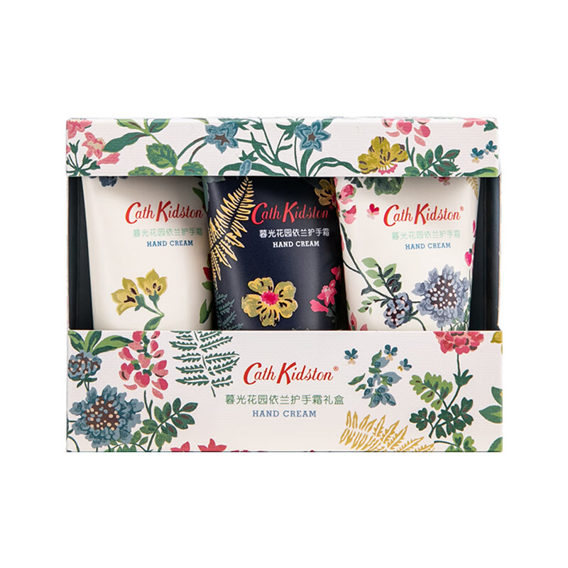 CATH KIDSTON 暮光花园依兰护手霜礼盒嫩白保湿滋润护手霜 依兰花香30g*3支