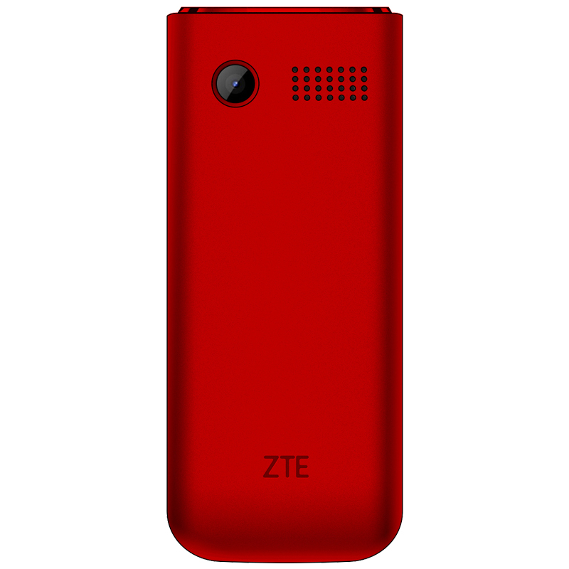 ZTE/中兴 K1 兴易每 移动联通2G 直板按键 老人手机 老年功能机 红色高清大图