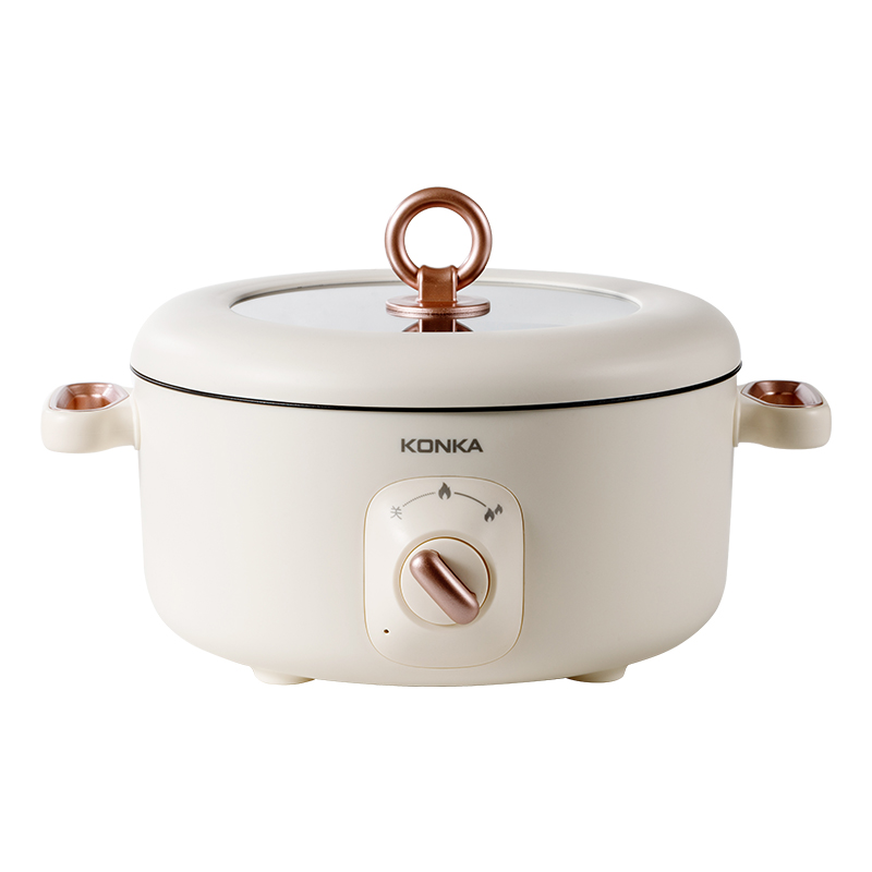 康佳 (KONKA) 不粘涂层一体多功能锅3L电火锅 KZG-HP03