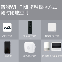 飞利浦智能遥控WIFI版LED球泡小度语音APP控制调光调色球灯泡