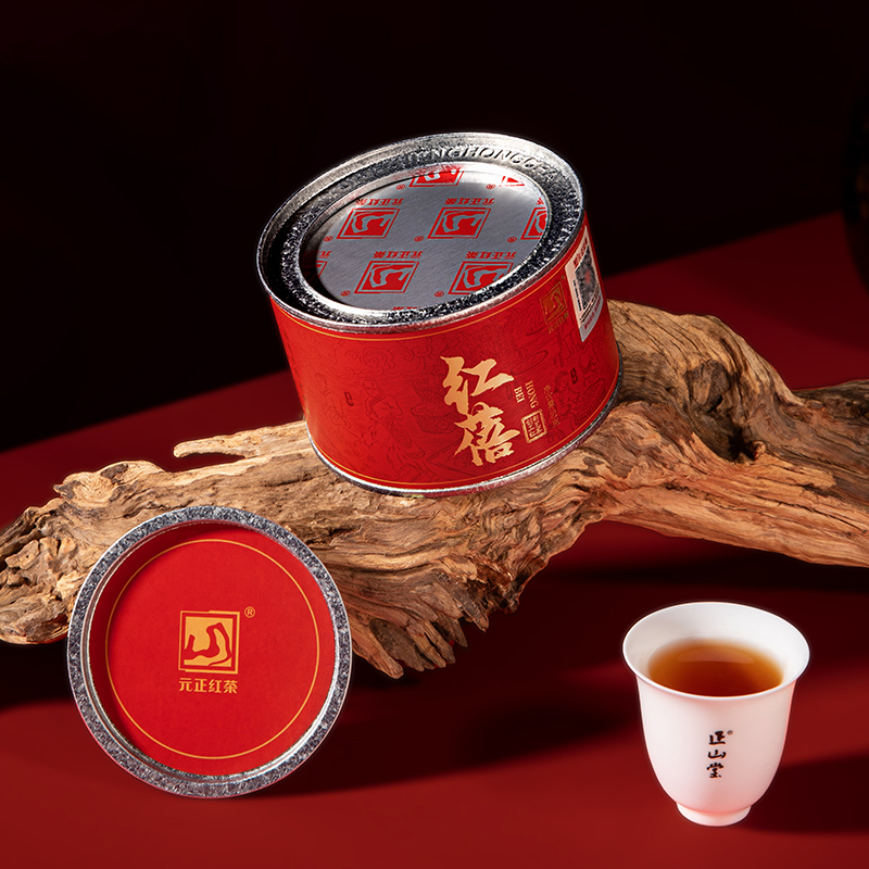 [元正]茶颜红蓓 红茶特级正宗武夷山小种红茶罐装武夷红茶茶叶 3罐 50g/罐高清大图