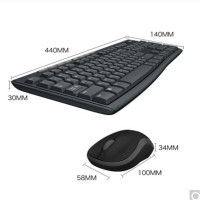 罗技（Logitech）MK270 无线光电键鼠套装 无线鼠标无线键盘套装