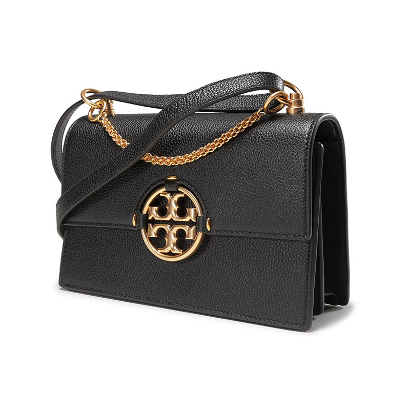 汤丽柏琦toryburchtb女包miller系列牛皮革双tlogo手提单肩斜挎包小号