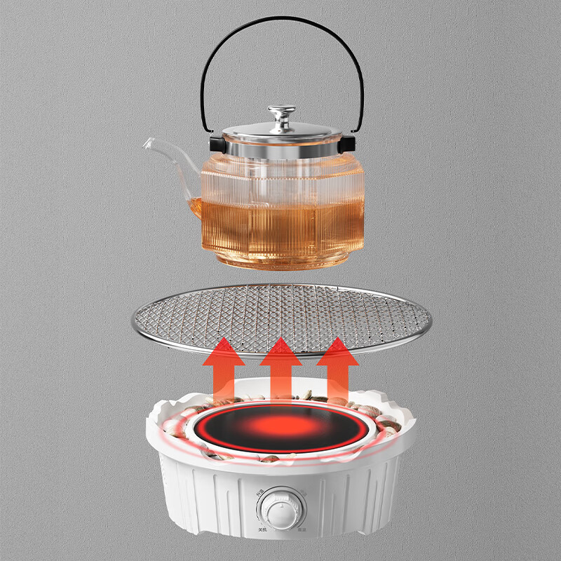 欧锐铂 ORB-188围炉煮茶-电陶炉套装 三档温度可调节 降噪煮茶 烹茶烤果高清大图