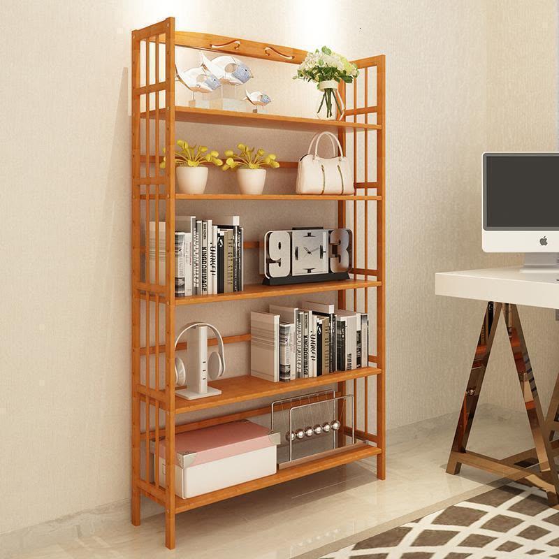 森美人书柜书架简易学生创意书架桌上置物架现代简约组合儿童书柜图片