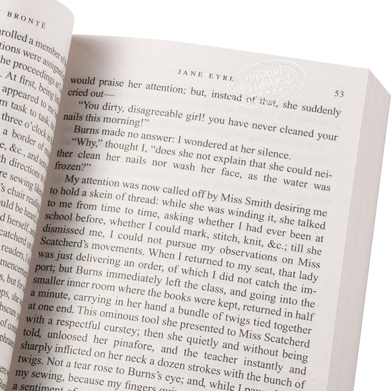 [正版]中商原版简爱 jane Eyre 英文原版小说 英文版 Bantam Classics: Jane Eyre高清大图