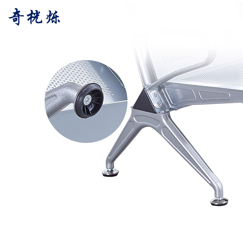 奇桄烁连排椅三人位天蓝垫张高清大图