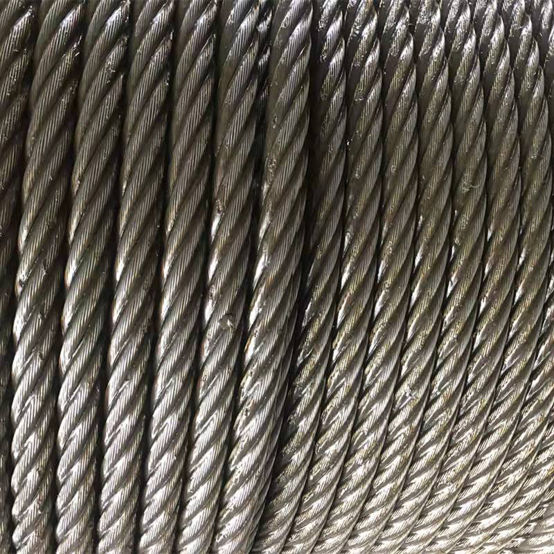 嵩源涂油钢丝绳6*37-15mm/米高清大图