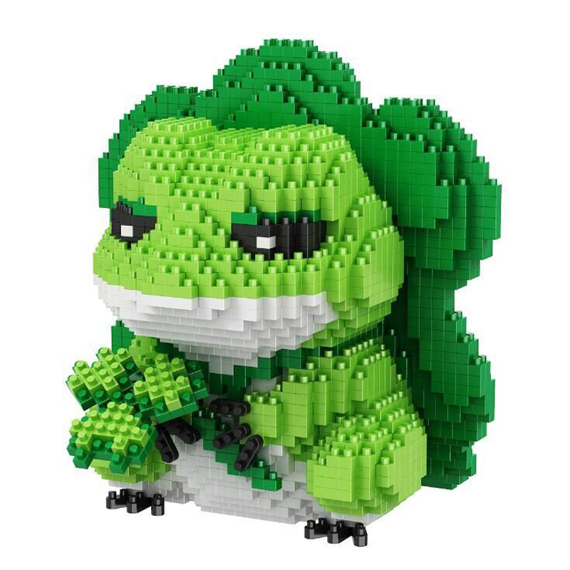 玩具兼容乐高成人马里奥钻石高难度大人diy乳白色旅行青蛙1680pcs参数