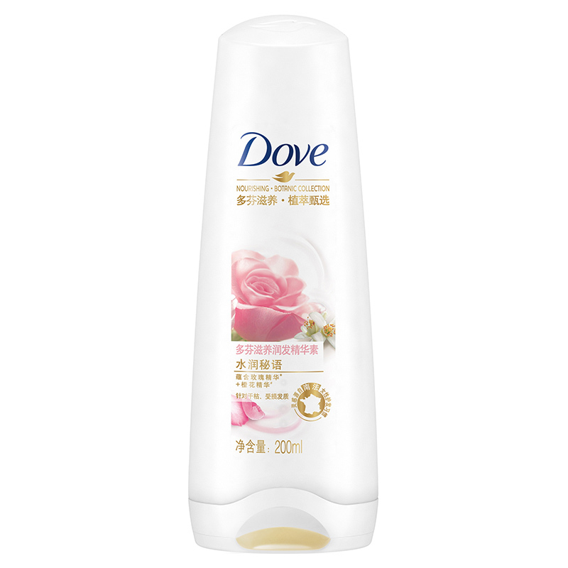 多芬(Dove)护发素 水润秘语 滋养润发精华素 200ml【联合利华】