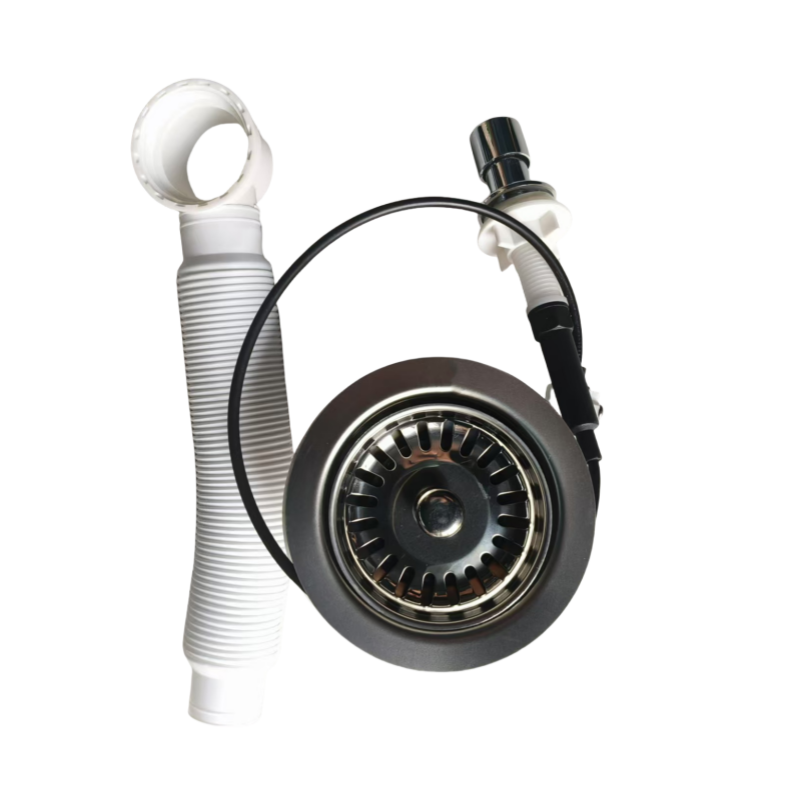 水池落水套装自动下水器高清大图