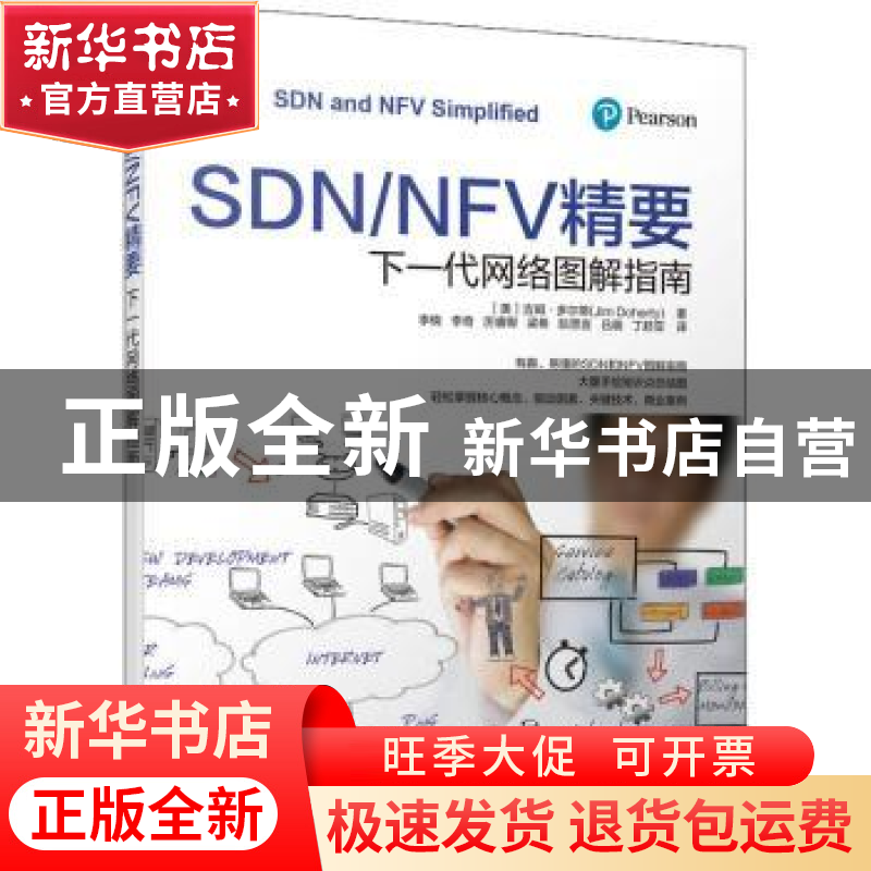 正版 SDN/NFV精要:下一代网络图解指南 【美】Jim Doherty 机械工业