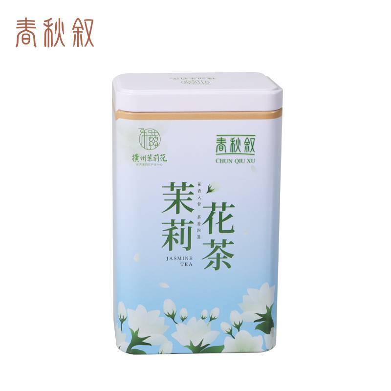 春秋叙 茉莉花茶 长海甘露 特种 100g/罐高清大图