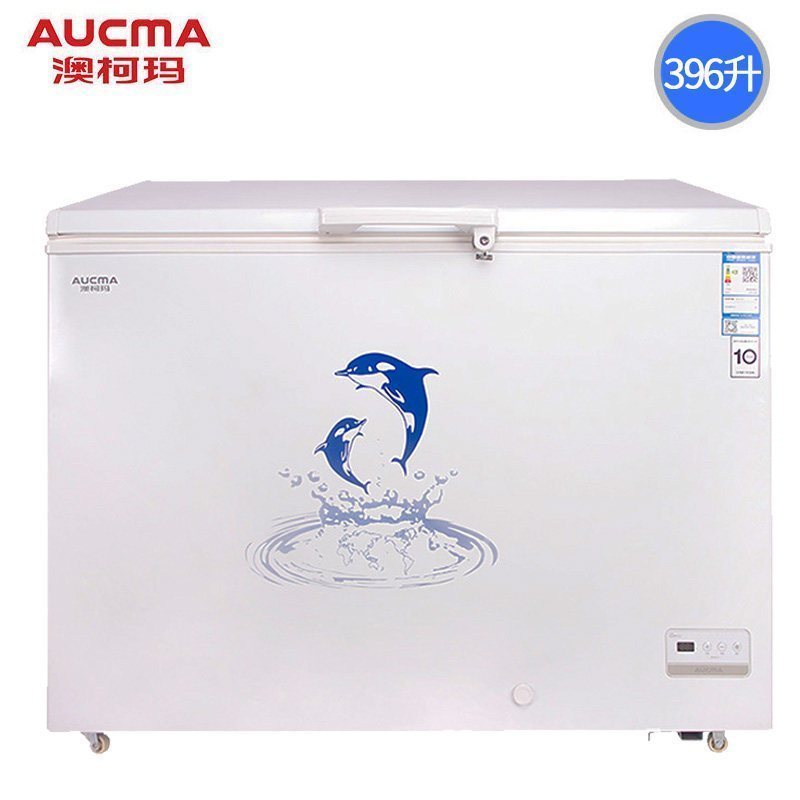 澳柯玛(AUCMA)396升家用商用冰柜大容量低温卧式冷冻冷柜 冷藏冷冻转换BC/BD-396ND