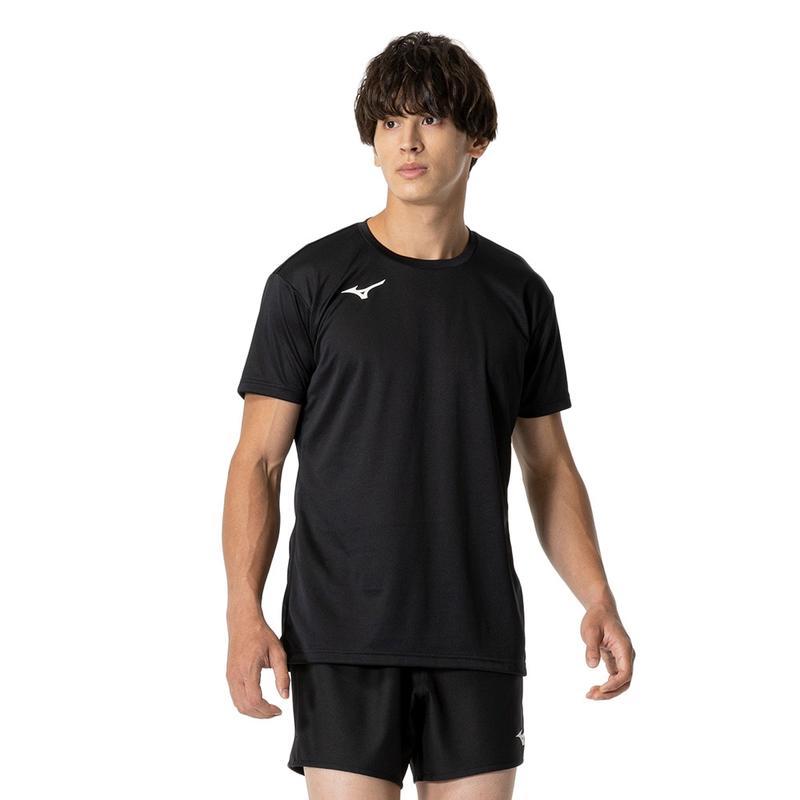 Mizuno男款运动透气排汗Basic半袖 volley排球T恤