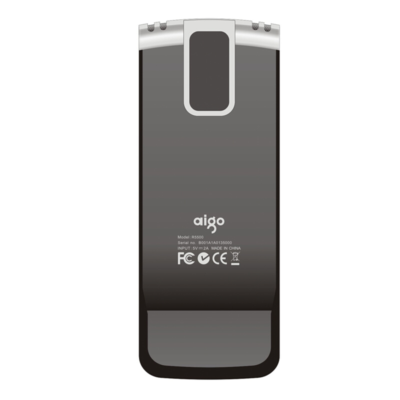 爱国者(aigo) Aigo/爱国者R5530录音笔降噪声控插卡mp3播放器录音笔 标配 8G
