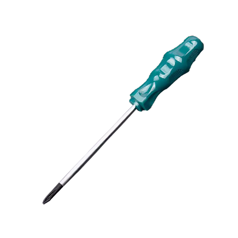 立伟铁牛绿胶炳螺丝刀5*150mm十字型/把高清大图