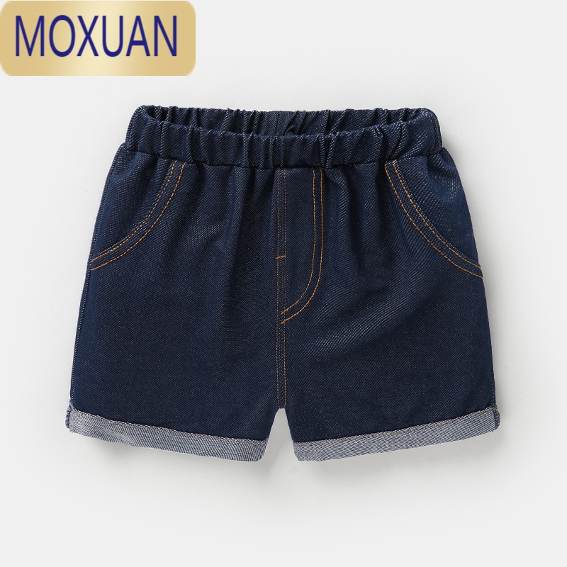 MOXUAN婴儿衣服短裤夏装男童女宝宝休闲小童3岁护肚裤幼儿薄款裤子